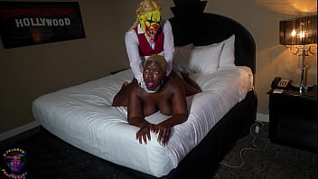 A Liberian doll indulges in hump after a day of partying in Las Vegas