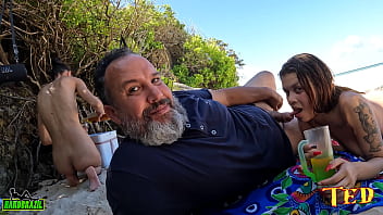 Explore the elations of Tambaba beach and the benefits of nudism with Ma Santos and other trans models (Anna E Ninats)